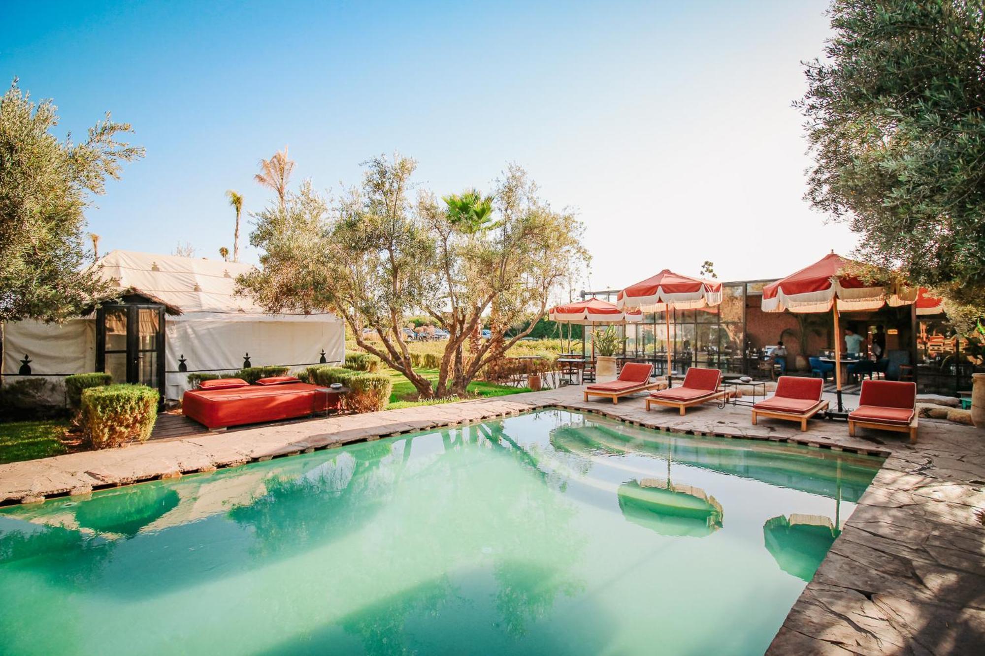 Bed and Breakfast La Ferme El Dar Marrakesch Exterior foto