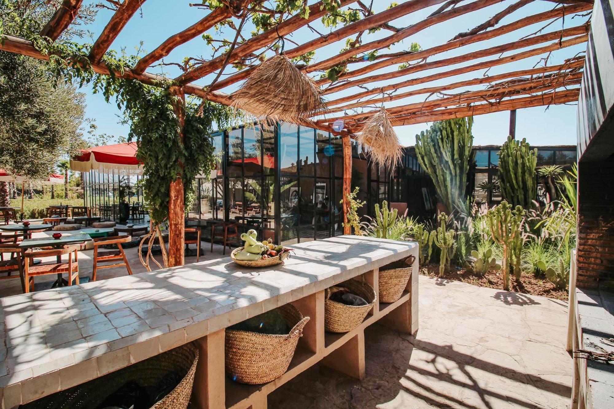 Bed and Breakfast La Ferme El Dar Marrakesch Exterior foto