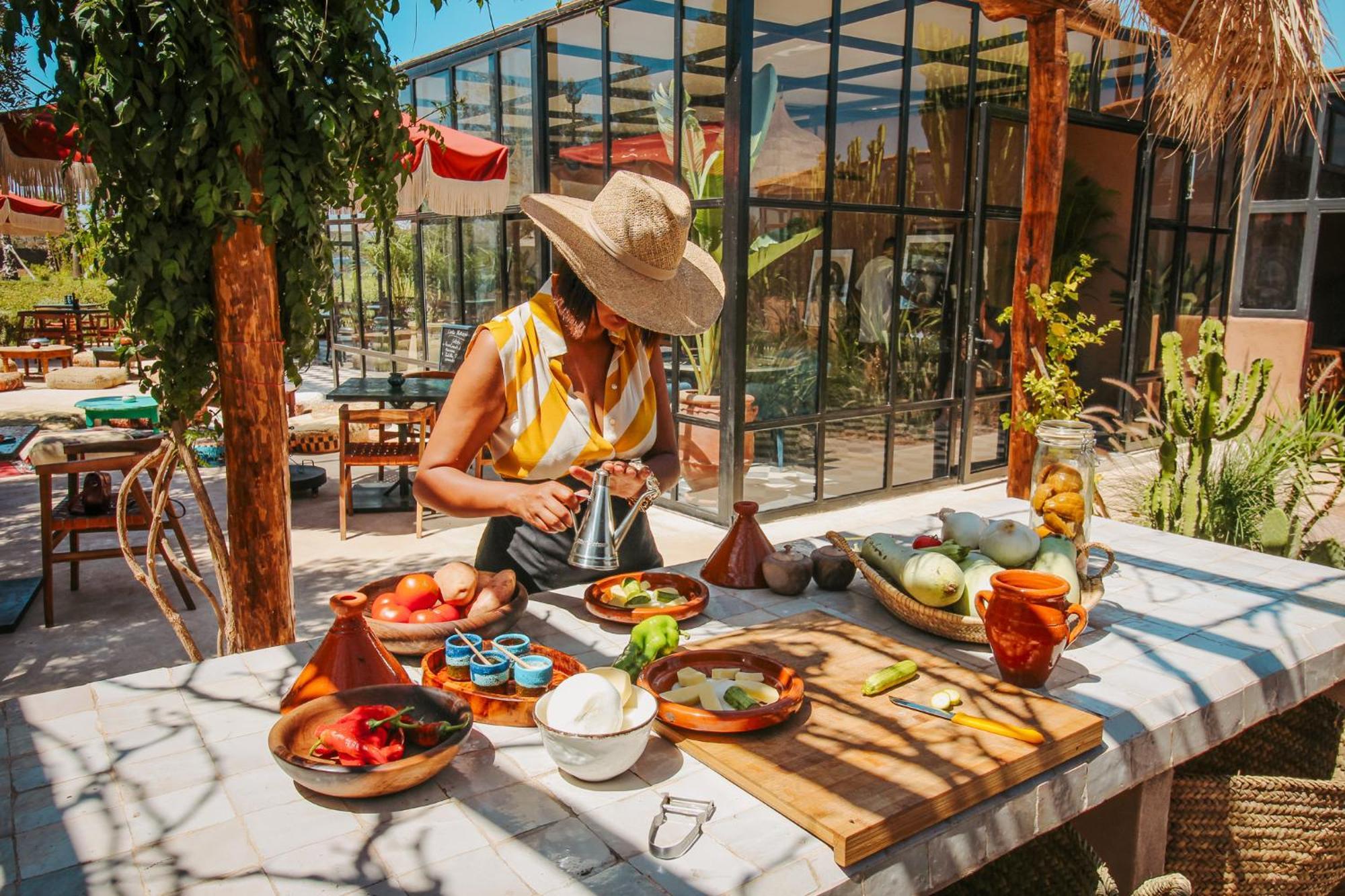 Bed and Breakfast La Ferme El Dar Marrakesch Exterior foto