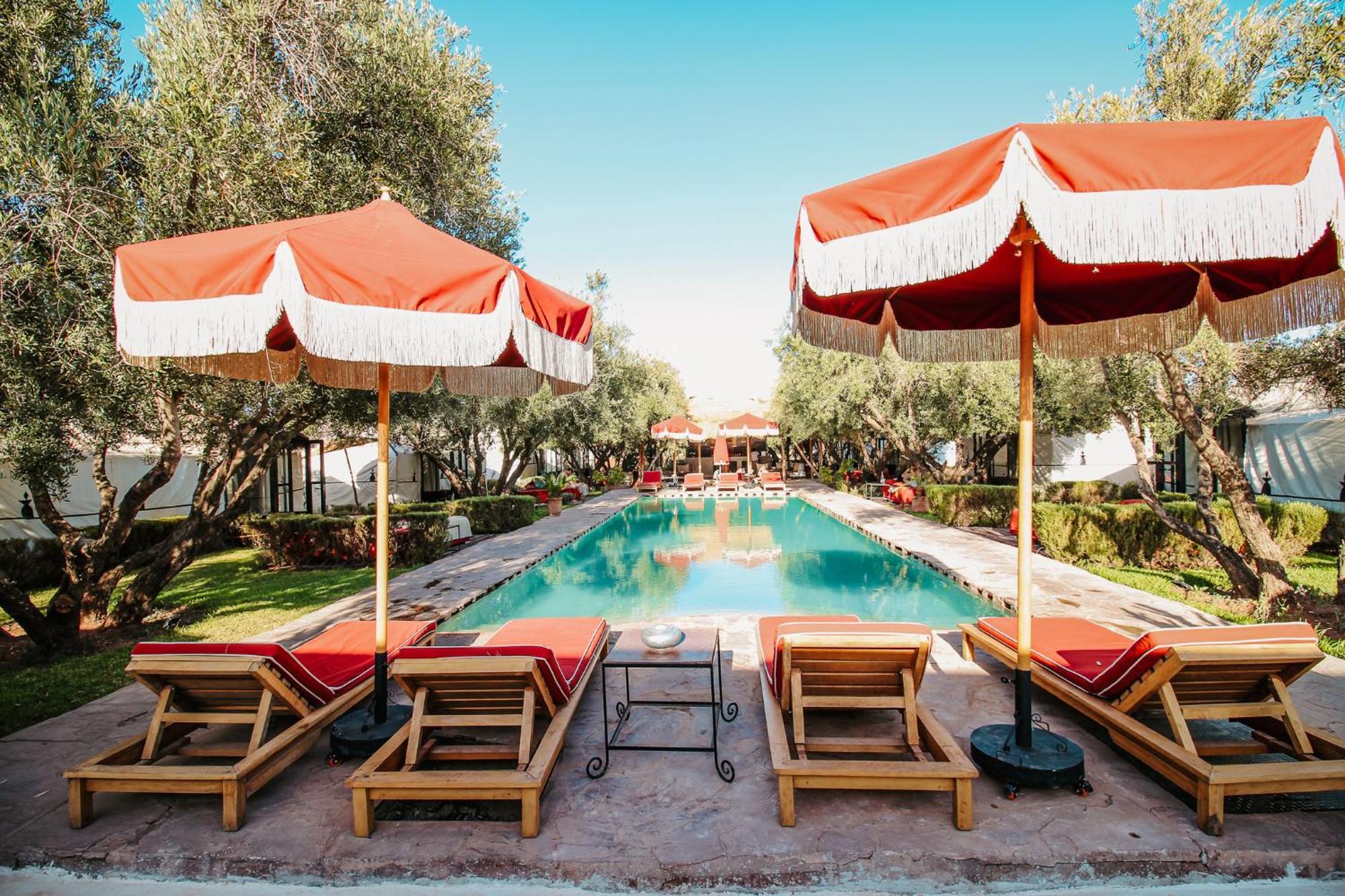 Bed and Breakfast La Ferme El Dar Marrakesch Exterior foto