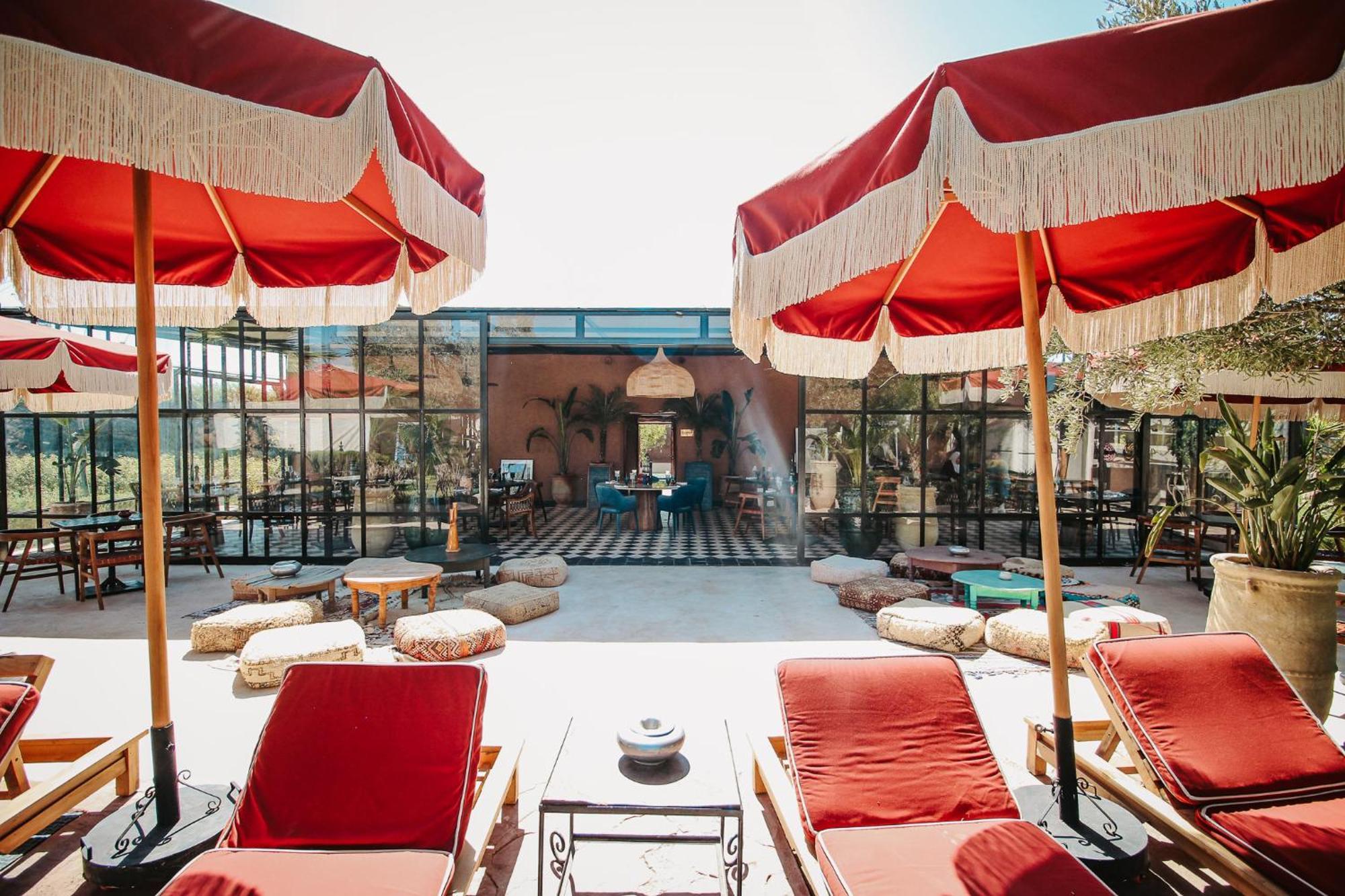 Bed and Breakfast La Ferme El Dar Marrakesch Exterior foto