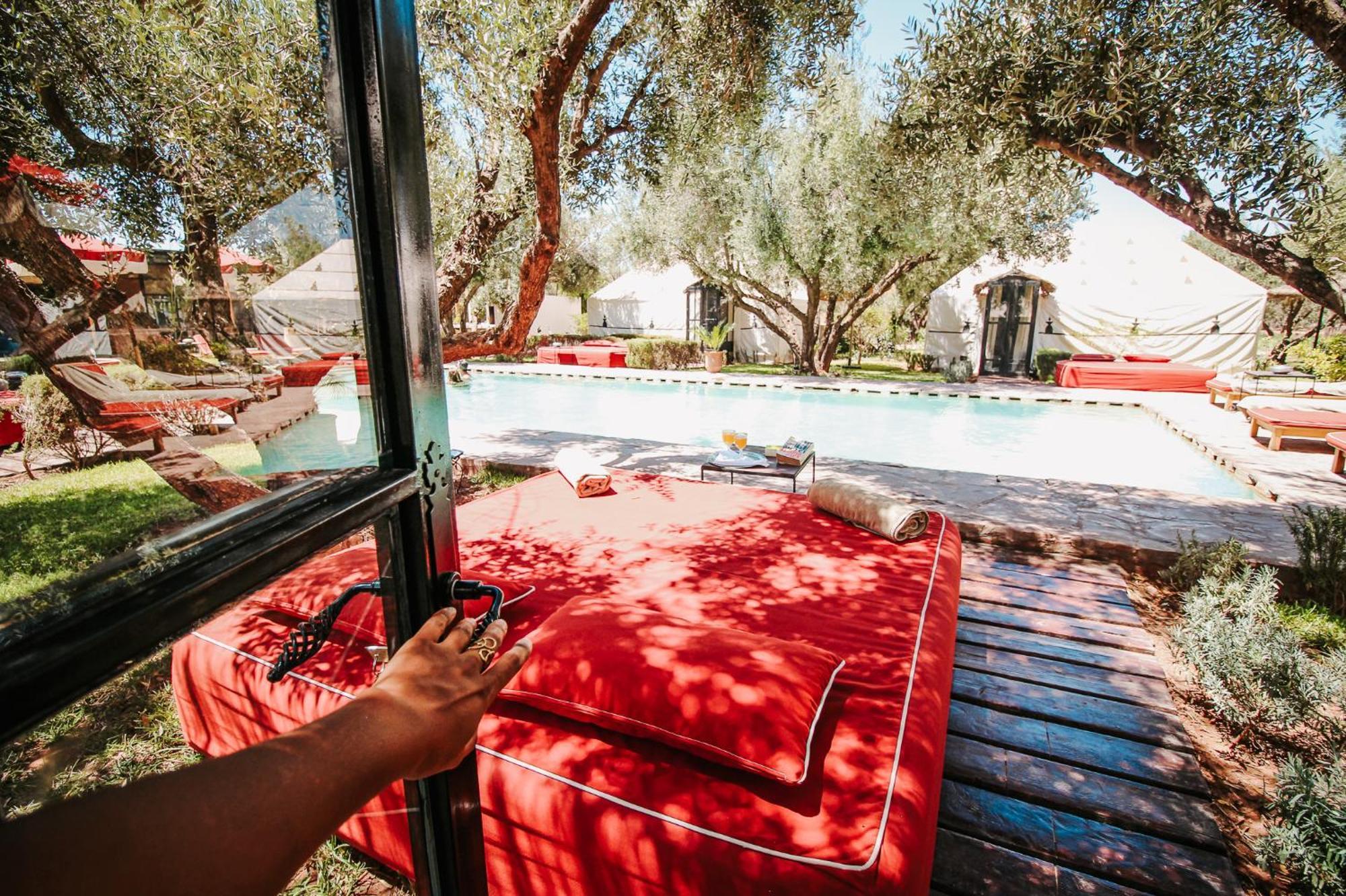 Bed and Breakfast La Ferme El Dar Marrakesch Exterior foto