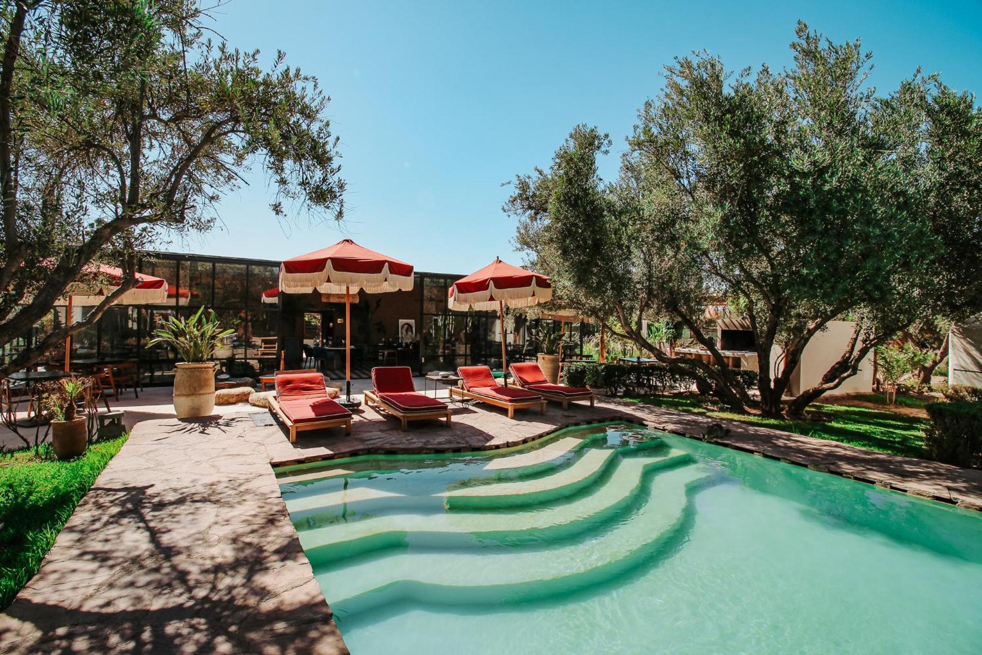 Bed and Breakfast La Ferme El Dar Marrakesch Exterior foto