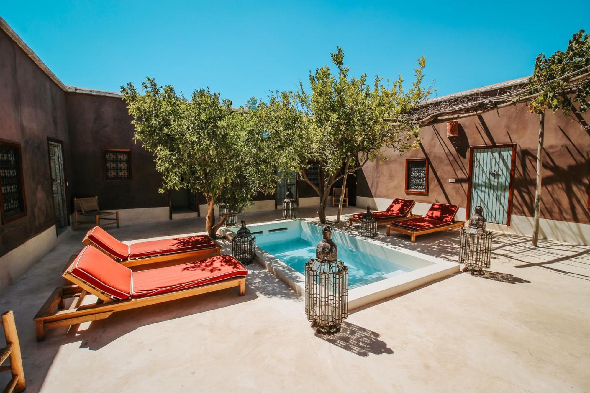 Bed and Breakfast La Ferme El Dar Marrakesch Exterior foto