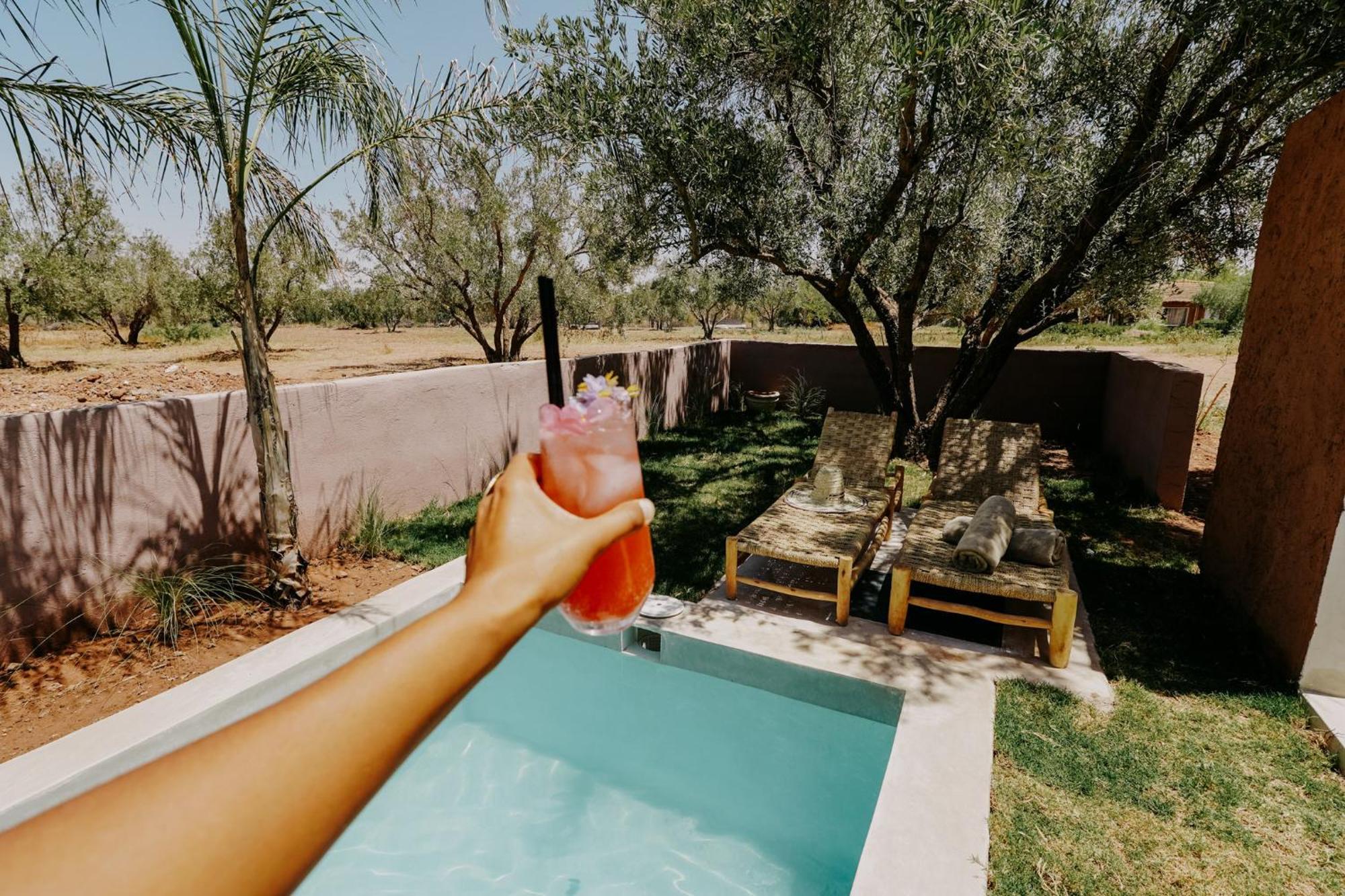 Bed and Breakfast La Ferme El Dar Marrakesch Exterior foto